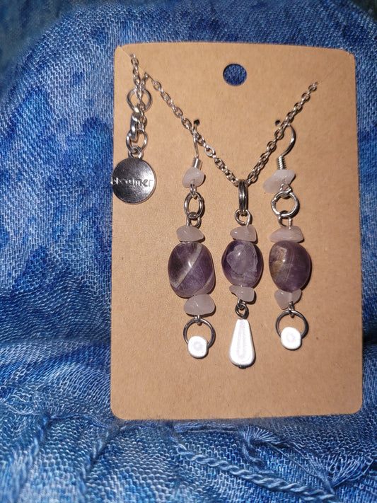 Amethyst set