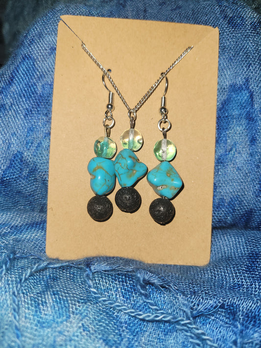 turquoise set