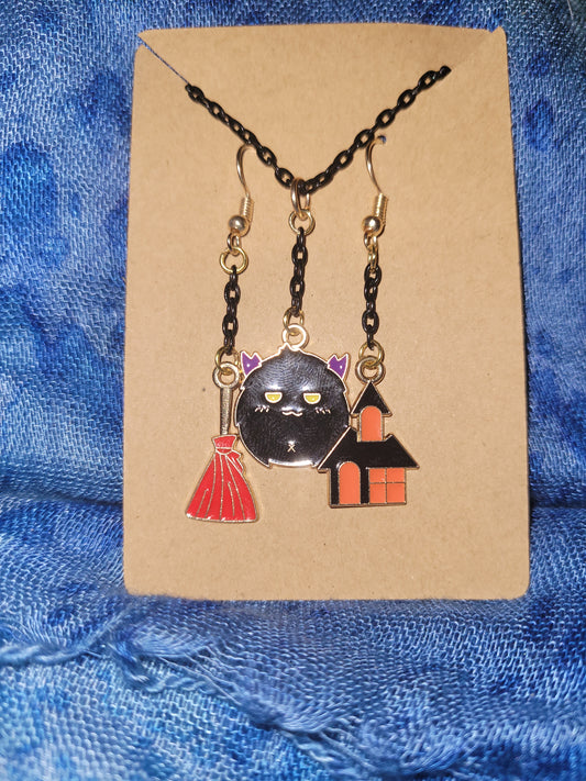 Spooky charm set