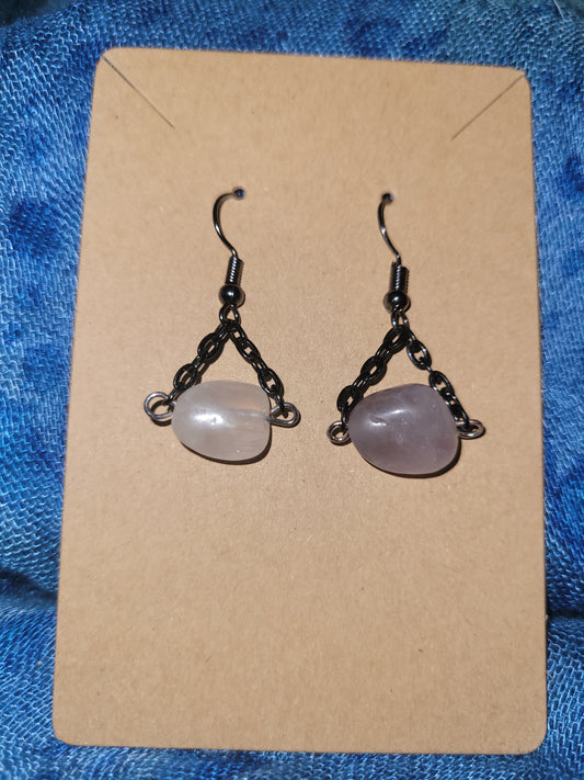 Amethyst earrings