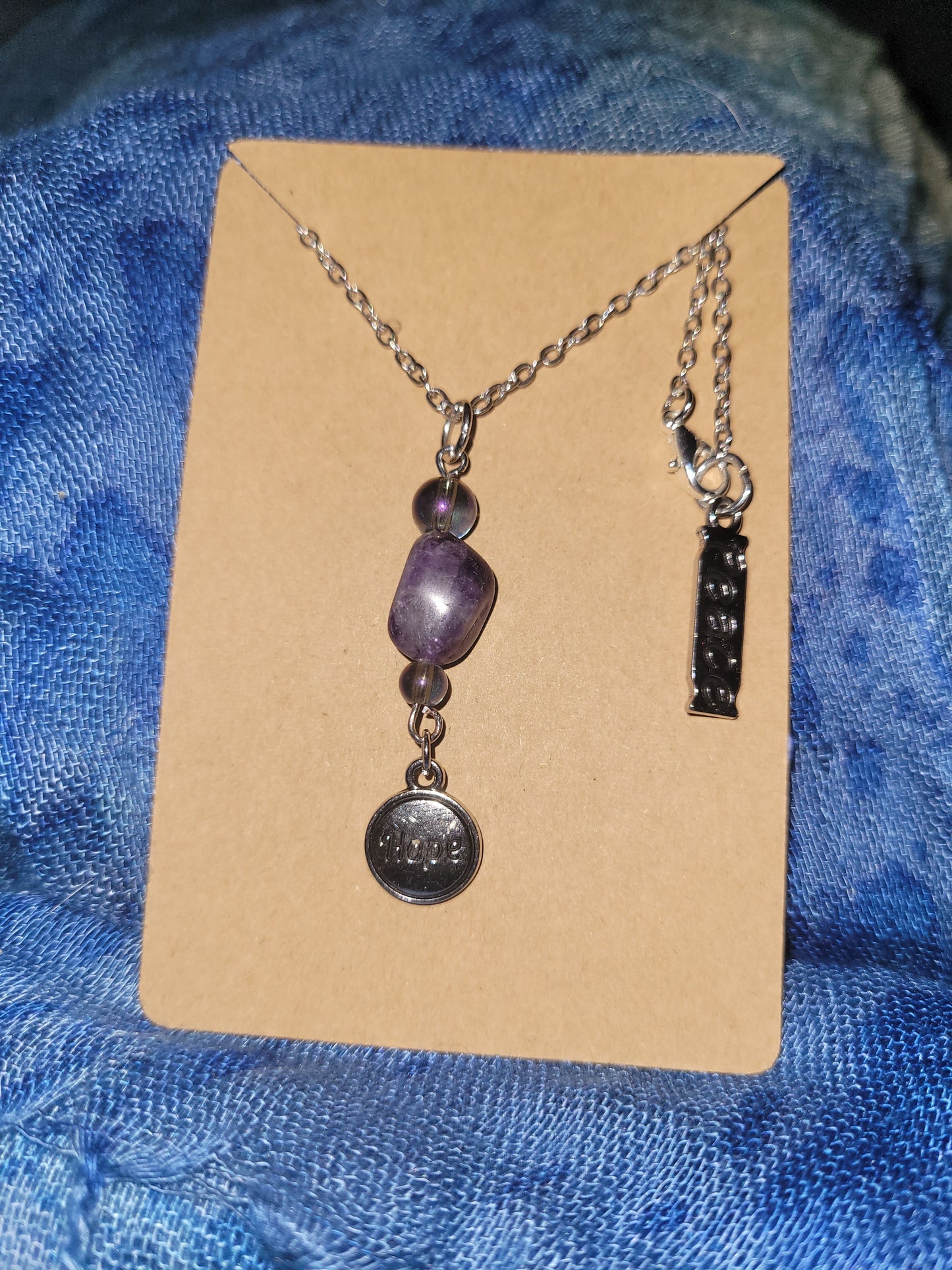 Amethyst necklace