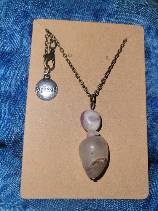 Amethyst necklace