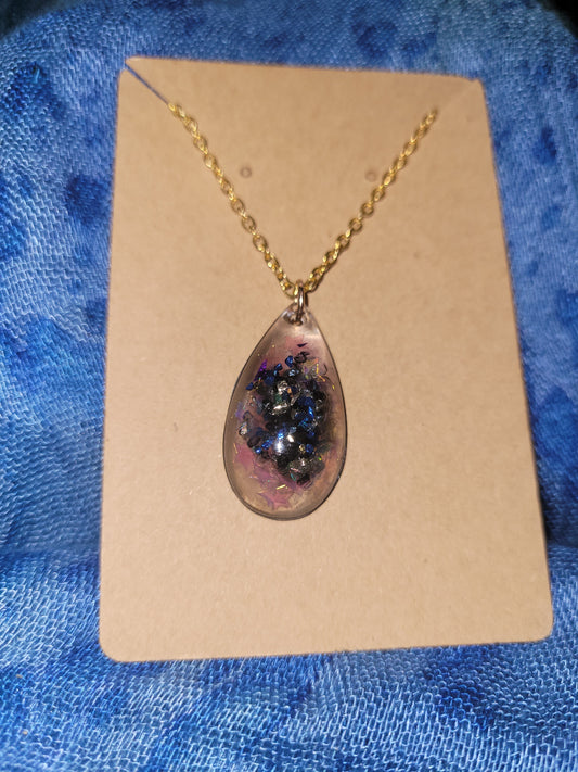 Resin necklace