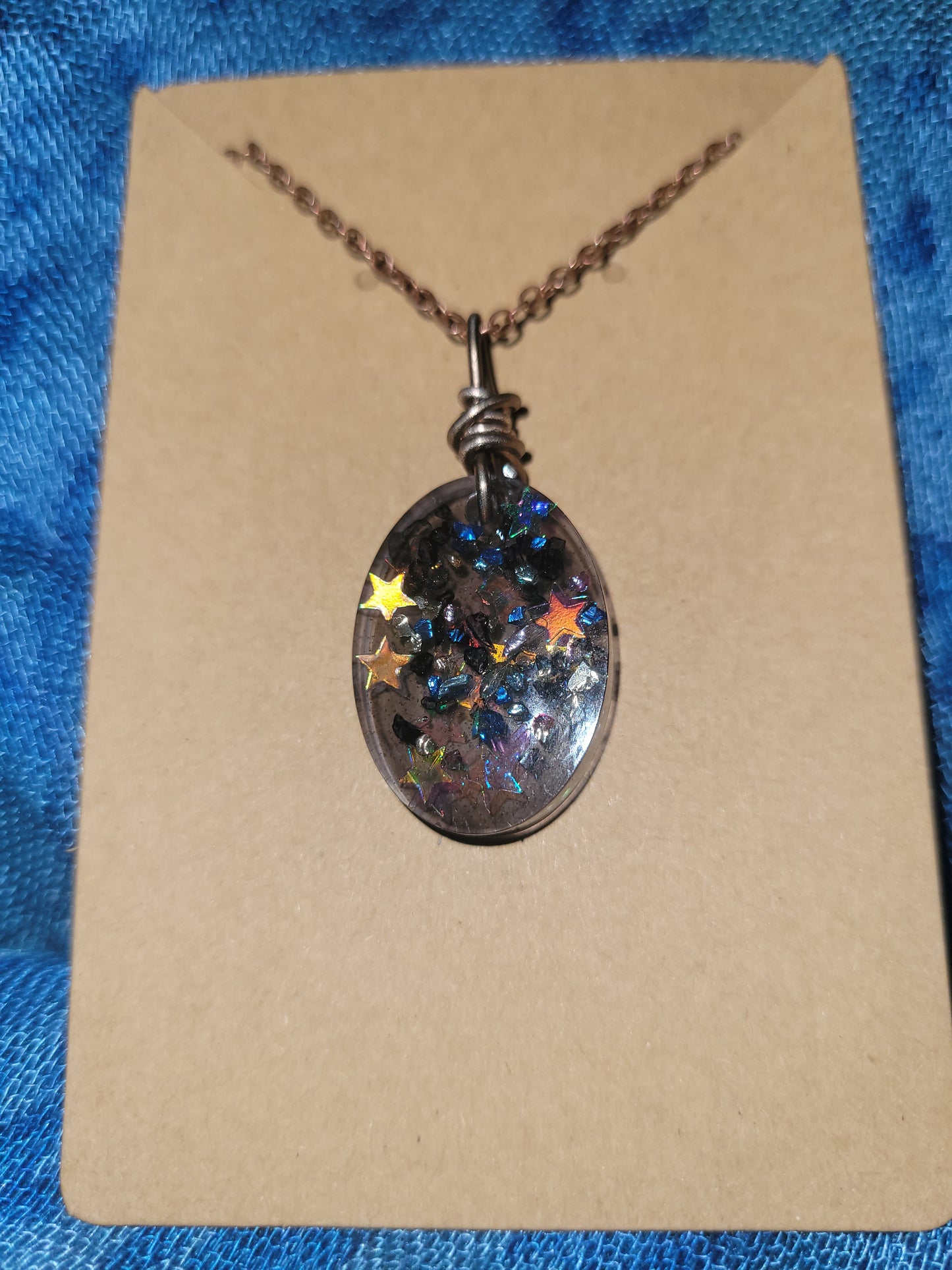 Resin necklace